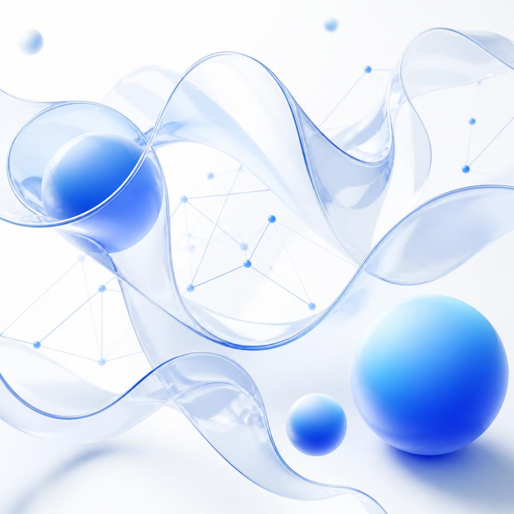 Abstract AI visual representing intelligent marketing automation